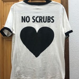 "No Scrubs" tee